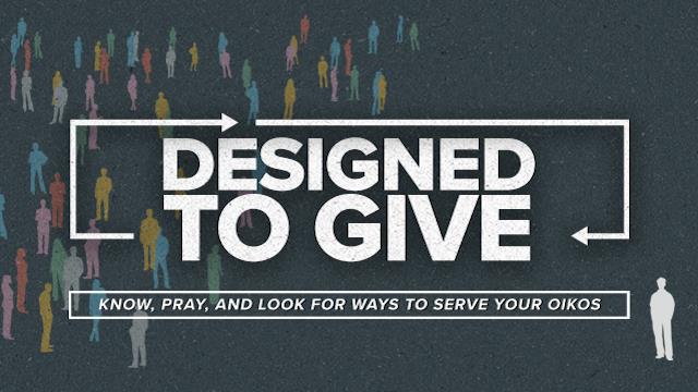 Designed to Give — Week #2