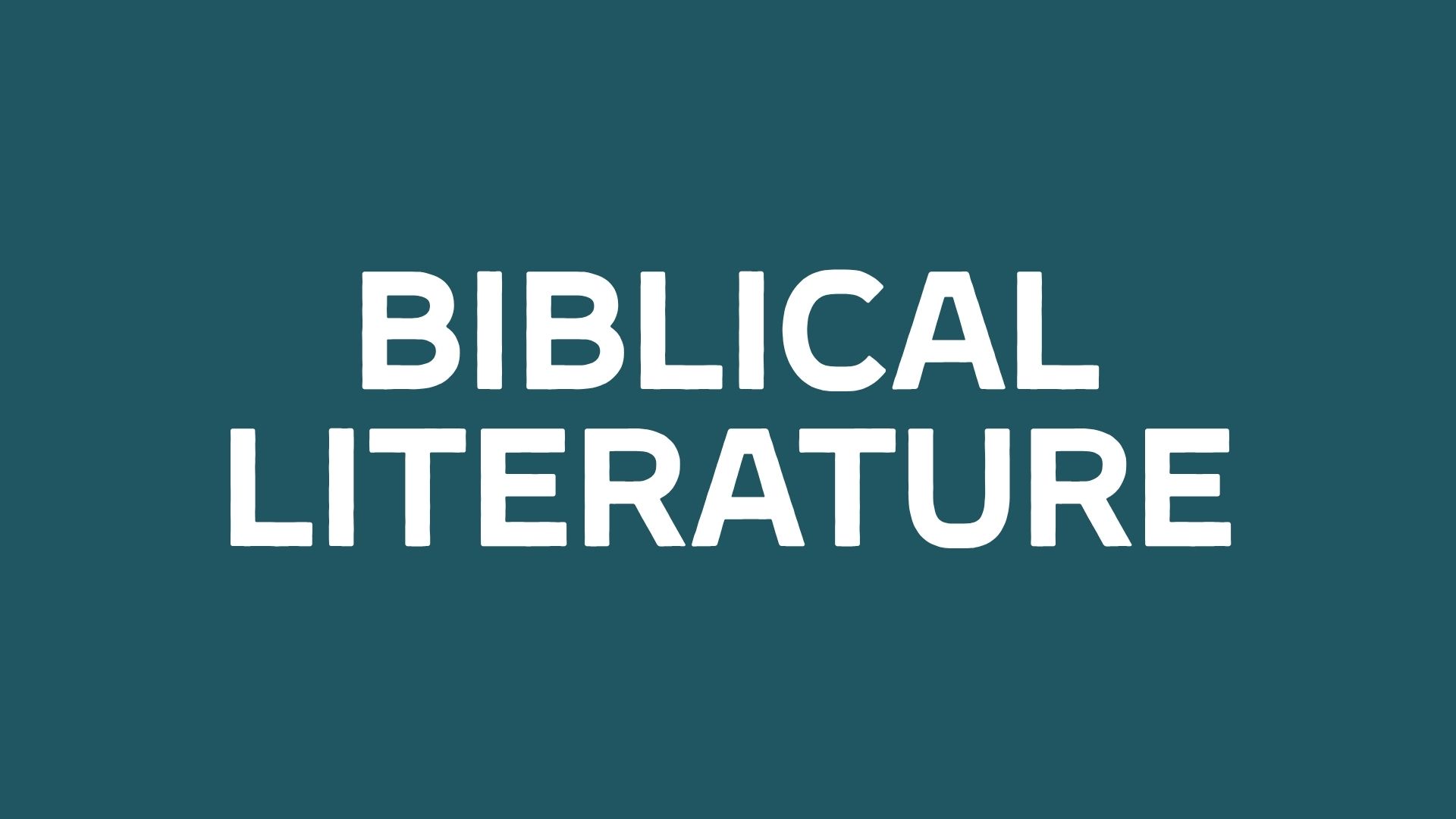 <a href="https://Bibleproject.com/explore/video/literary-styles-Bible/" target="_blank">https://Bibleproject.com/explore/video/literary-styles-Bible/</a>